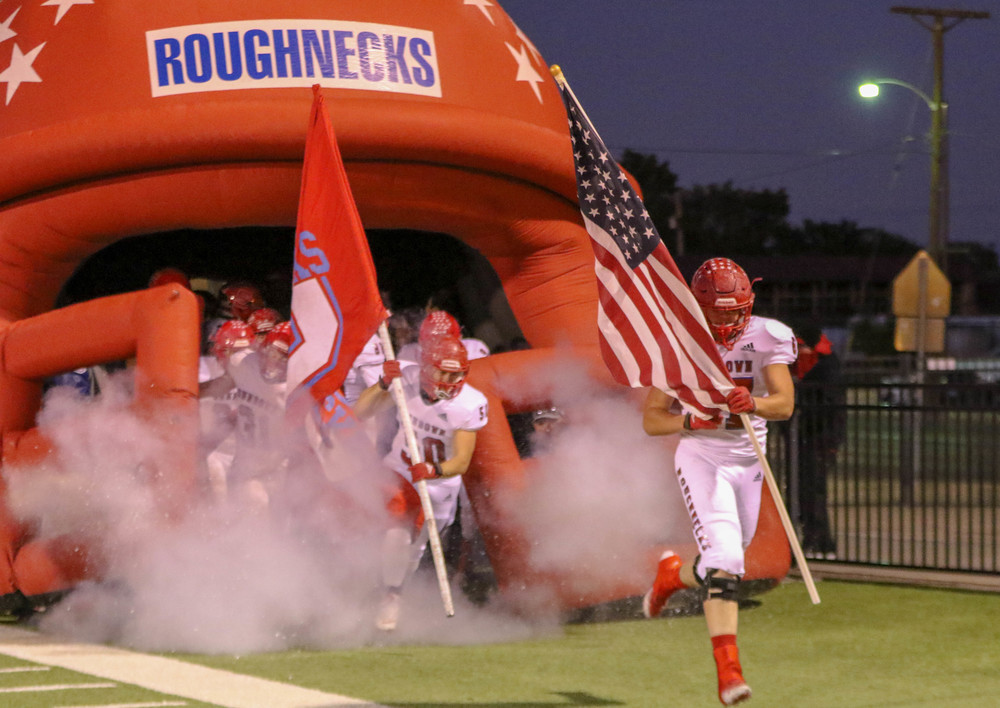 Roughnecks Gallop Over the Olton Mustangs