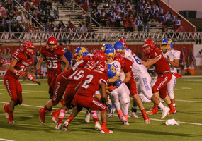 Sundown Roughnecks Varsity Slaughter the Hale Center Owls