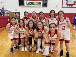 JH Girls Red Team Finish Season Undefeated