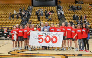 Roughettes Stomp the Lady Buffalos, Legan Captures 500th Career Win