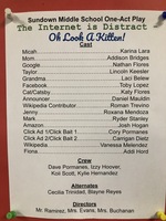 Middle School One Act Play